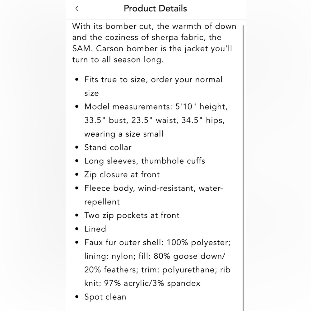 Sam. Carson Bomber Jacket - image 2